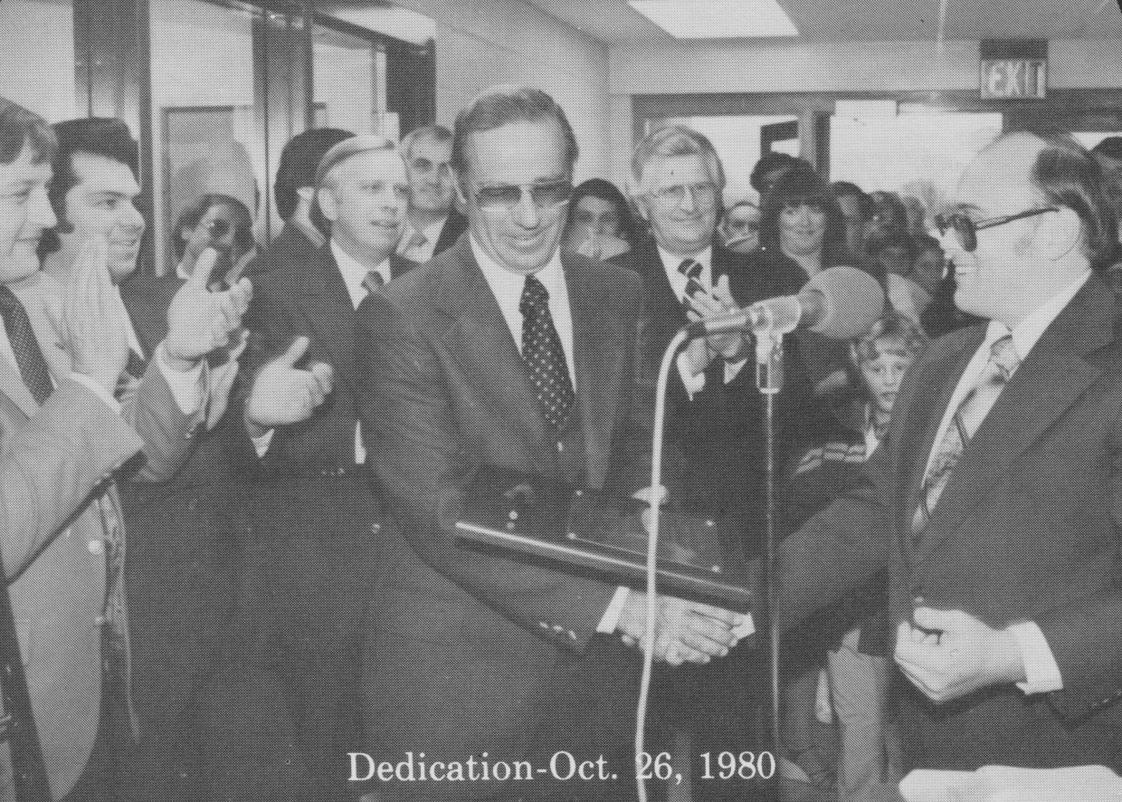 Dedication - Oct. 26, 1980