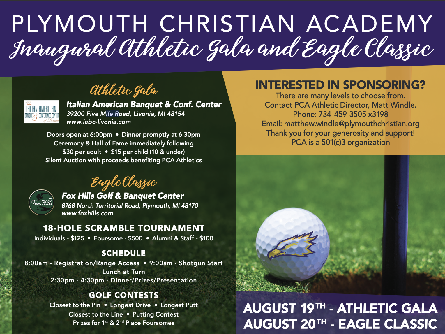 Plymouth Christian Academy Private Christian School Canton, MI