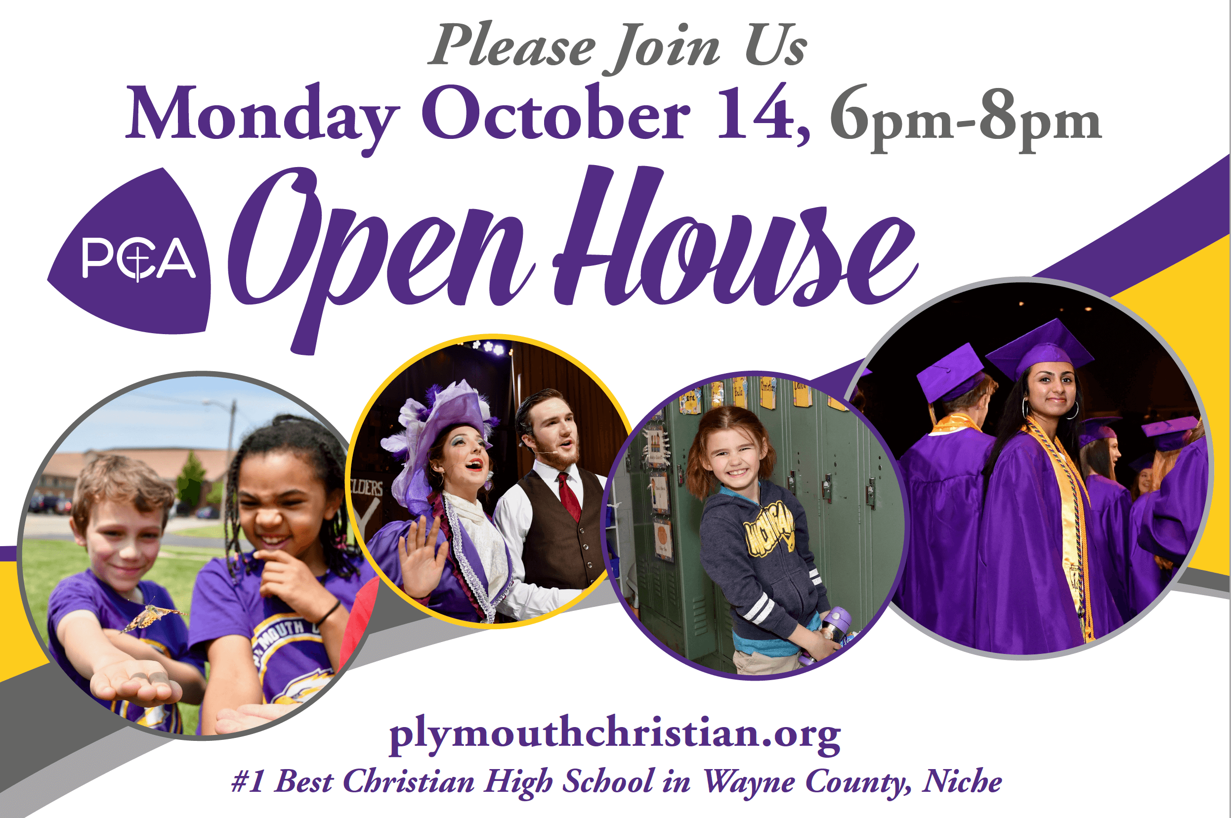 PCA Open House Fall 2019 - Plymouth Christian Academy
