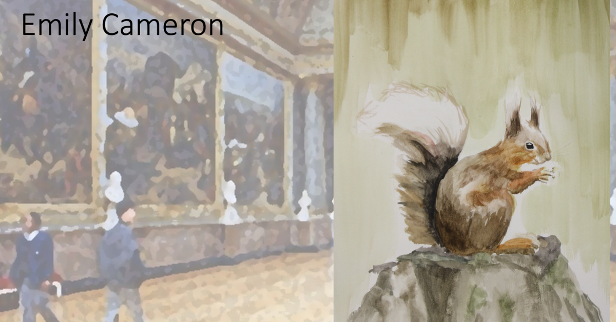 Portfolio Development and Advanced Drawing Virtual Art Exhibit