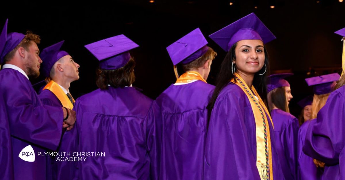 Graduating Students at Plymouth Christian Academy | Academics