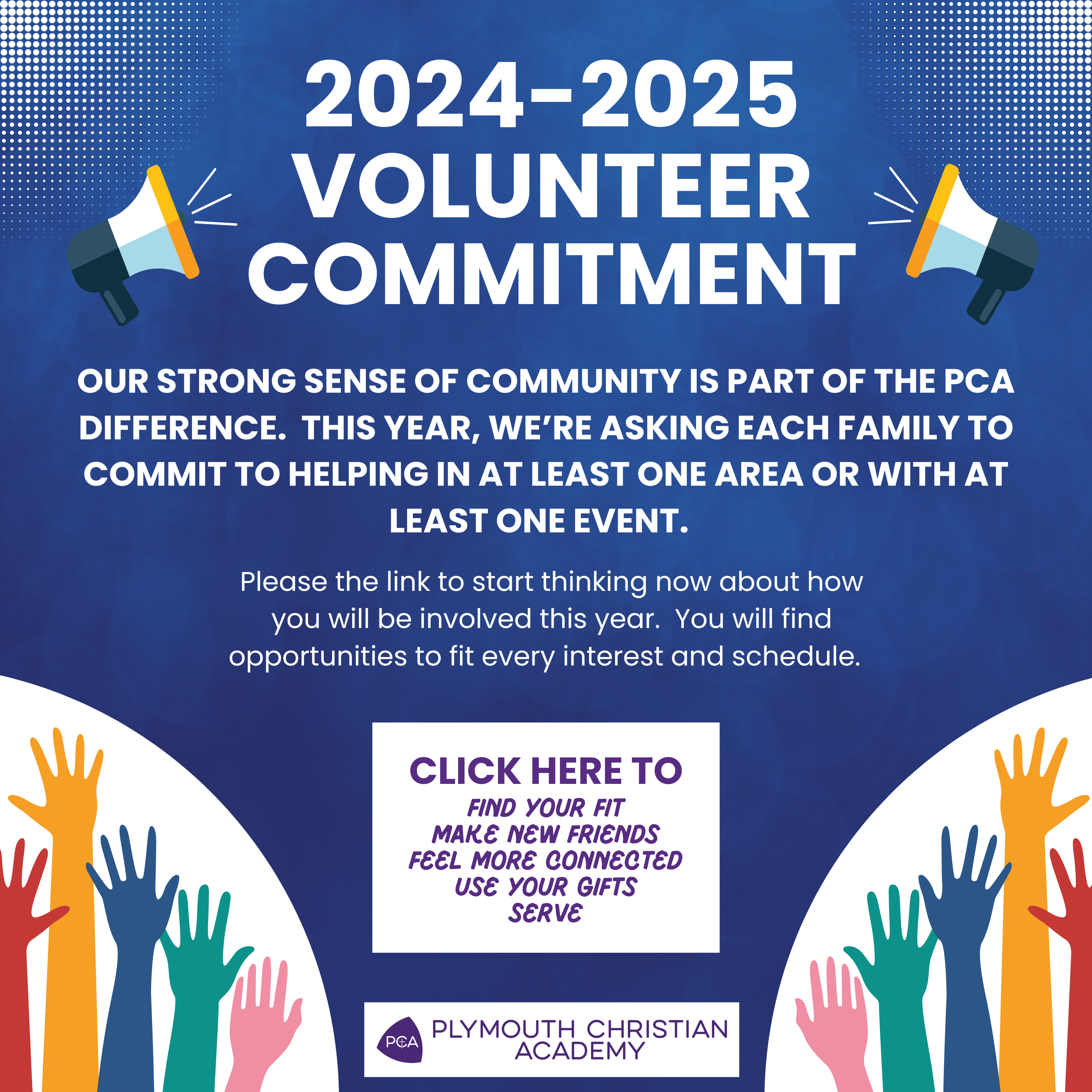 2024-2025 Volunteer Commitment