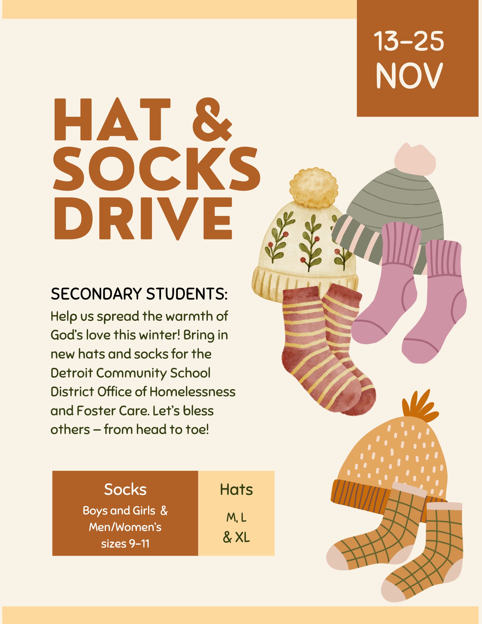 Clothing Drive Flyer