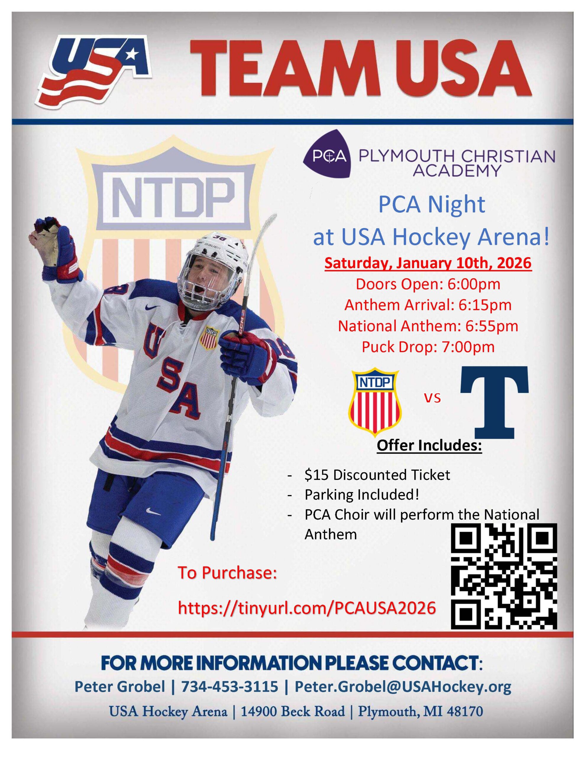 PCA USA Hockey Night 2026